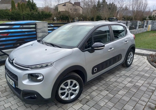 Citroen C3 cena 35900 przebieg: 44000, rok produkcji 2016 z Skawina małe 326